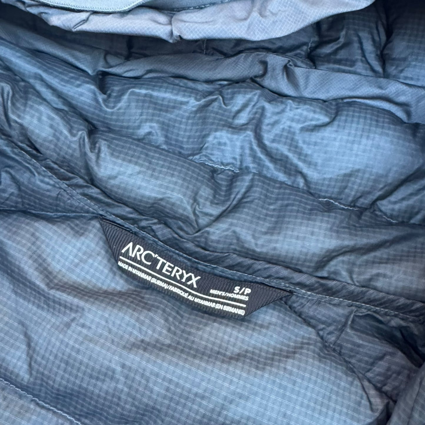 Arc’teryx Cerium Down Puffer Grey Men’s Small RRP £400+