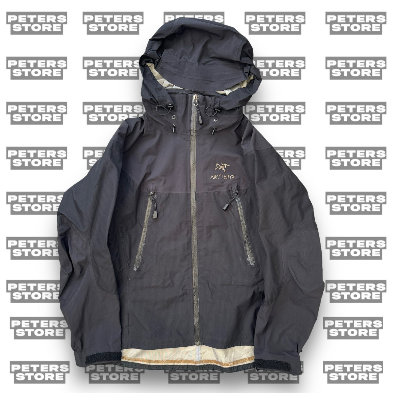 Vintage Arcteryx Beta LT Black Goretex jacket