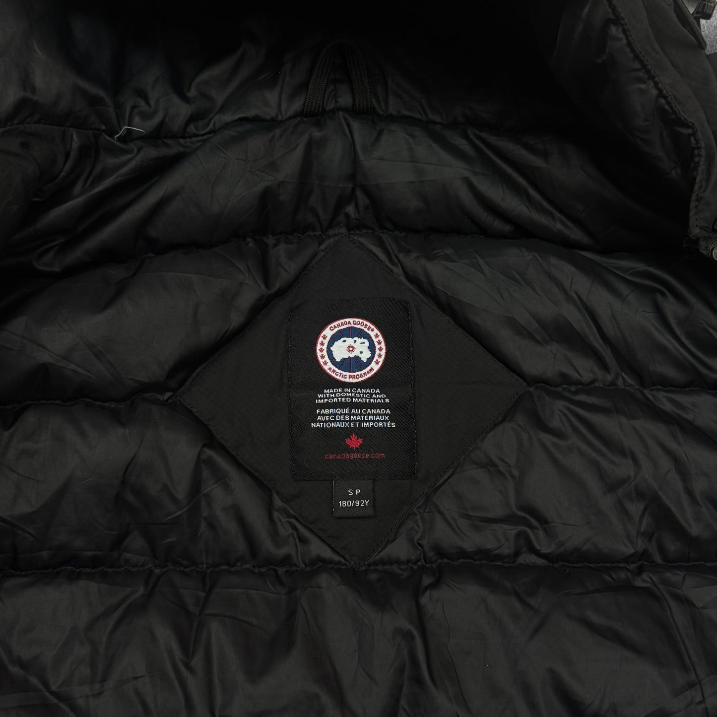 Canada Goose Hooded Lodge Jacket Size Small RRP £550