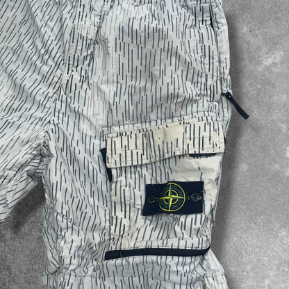 Stone Island Rain Camo Cargo Shorts 32W Rare RRP £285
