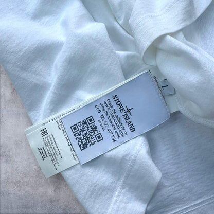 Stone Island Splash Compass T-Shirt White Large RRP £175+