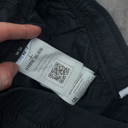 Stone Island 38W Dark Navy Cargo Trousers Elasticated Waist A0020 RRP £395