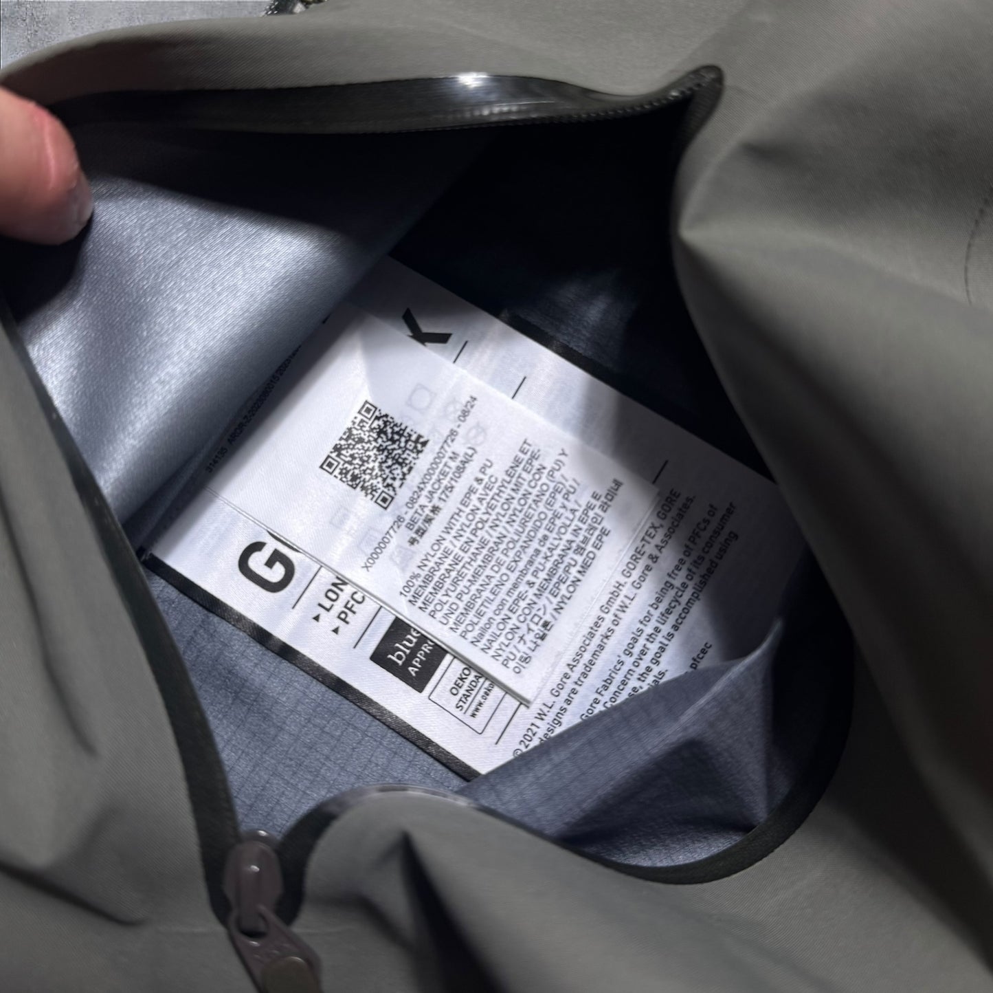 Arc’teryx Goretex Forage Tatsu Canvas Jacket RRP £400