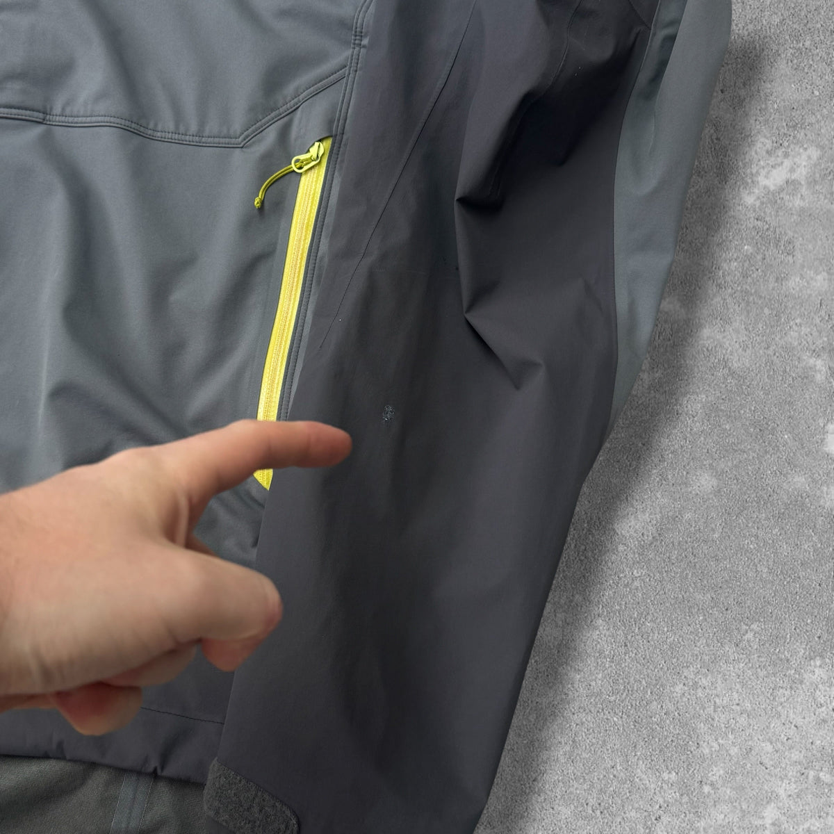 Arc'teryx Hybrid Comp Jacket Men's XL Charcoal Grey RRP £550