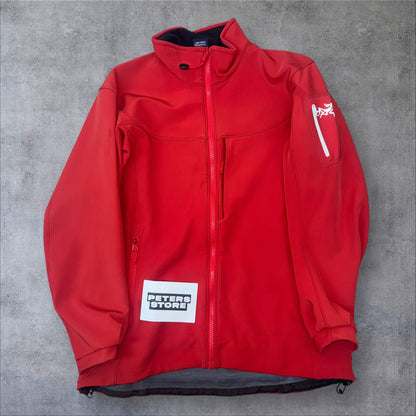 Arc’teryx Gamma MX Fleece Lined Softshell Womens Medium Red RRP £280