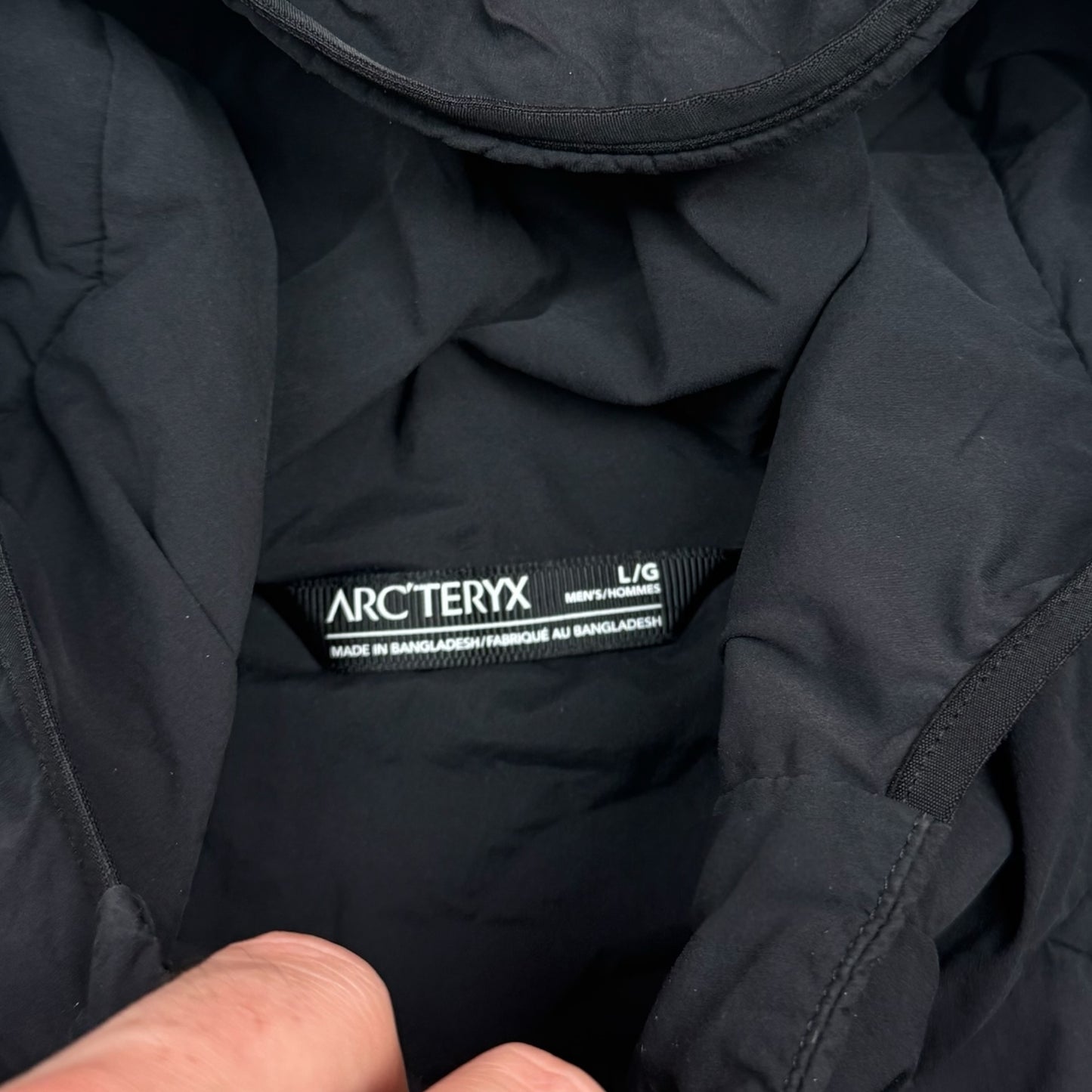 Arc'teryx Atom SL Hoody Large Black 2025 RRP £250