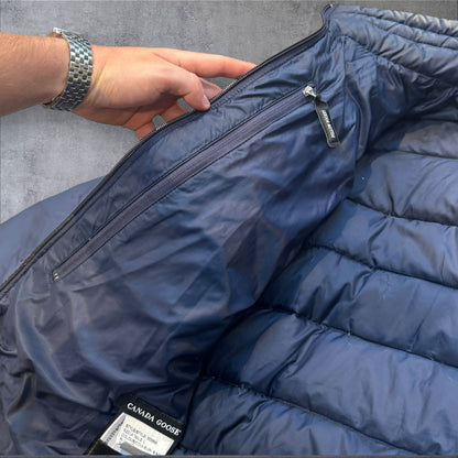 Canada Goose Lodge Jacket Navy Size Large RRP £650+
