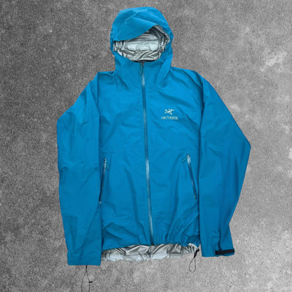 Arc'teryx Zeta Gore-Tex Waterproof Jacket Men's Large Rare Baby Blue 2021 RRP £400