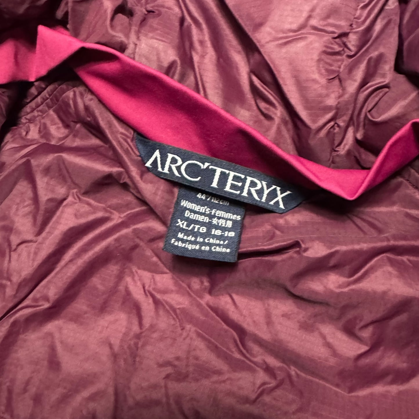 Arcteryx Womens Heavy Duty Insulated Windstopper Jacket XL RRP £400
