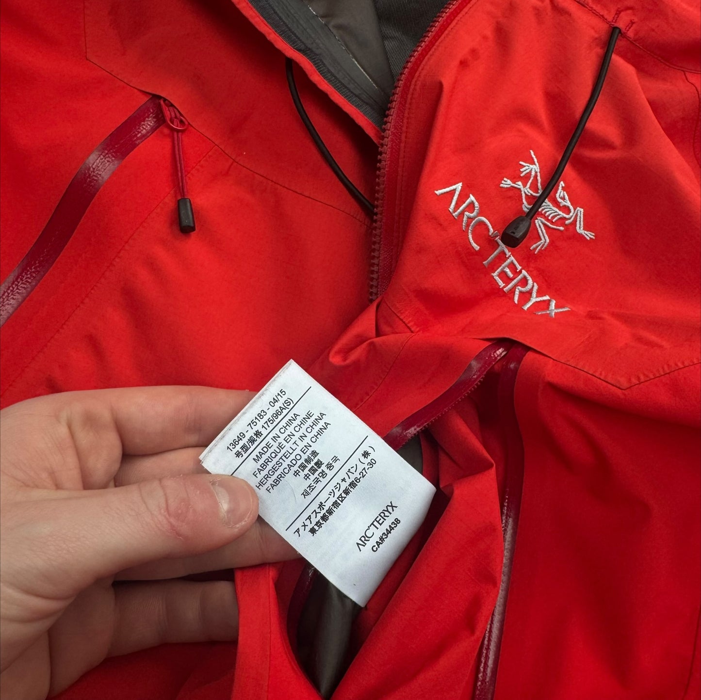 Arcteryx Beta LT Hybrid Goretex Jacket Men’s Small RRP £450