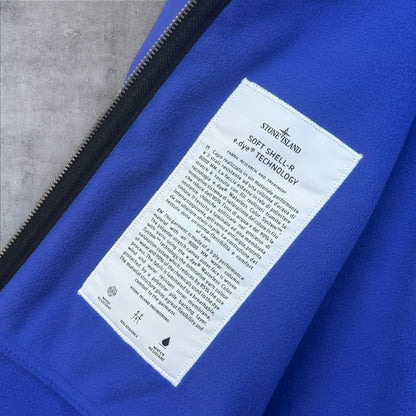 Stone Island Fleece Lined Softshell Ocean Blue Medium BNWT RRP £650