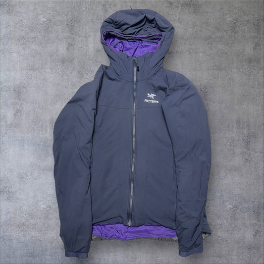 Arcteryx Womens Medium Atom LT Jacket Purple Inner Colourway RRP £240