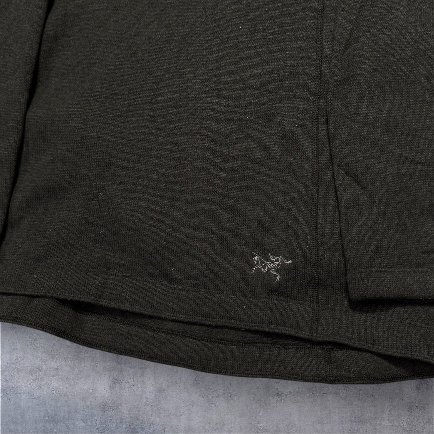 Arcteryx Womens Snood Fleece Large Khaki RRP £160