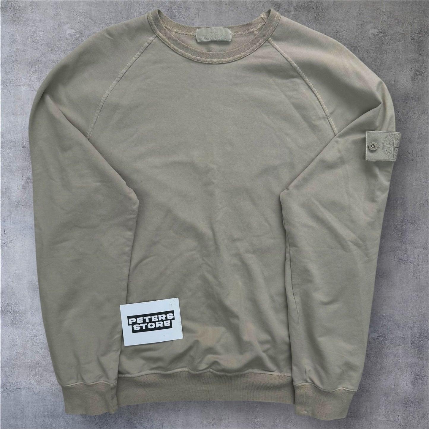 Stone Island Ghost Jumper Beige Size Large RRP £550
