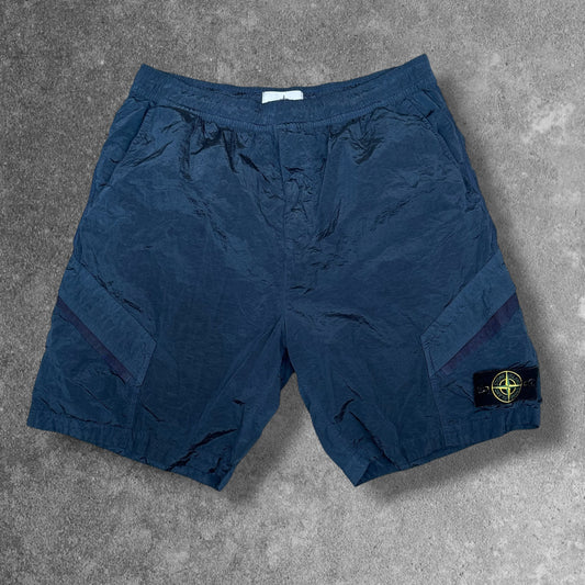 Stone Island Nylon Metal Shorts W36 Blue V0024 RRP £350