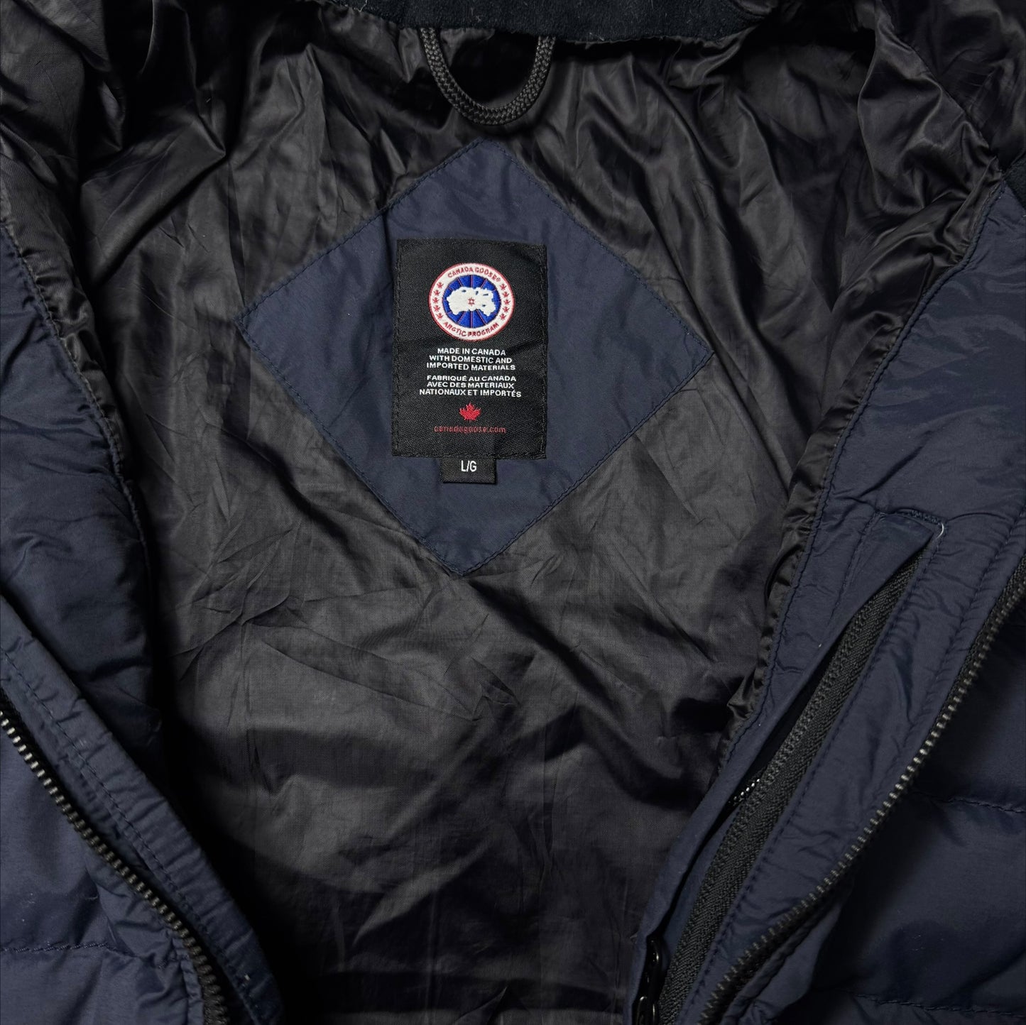 Canada Goose Cabri Jacket Men’s Size Large Navy RRP £695