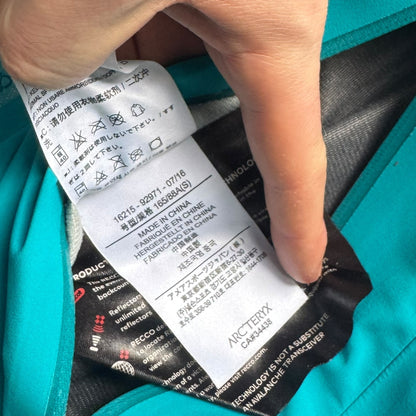 Arcteryx Womens Blue Ski Jacket Small RRP £650