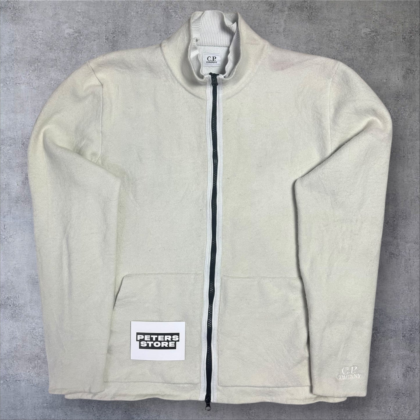 CP Company Wool Cotton Lined Jumper Large RRP £265