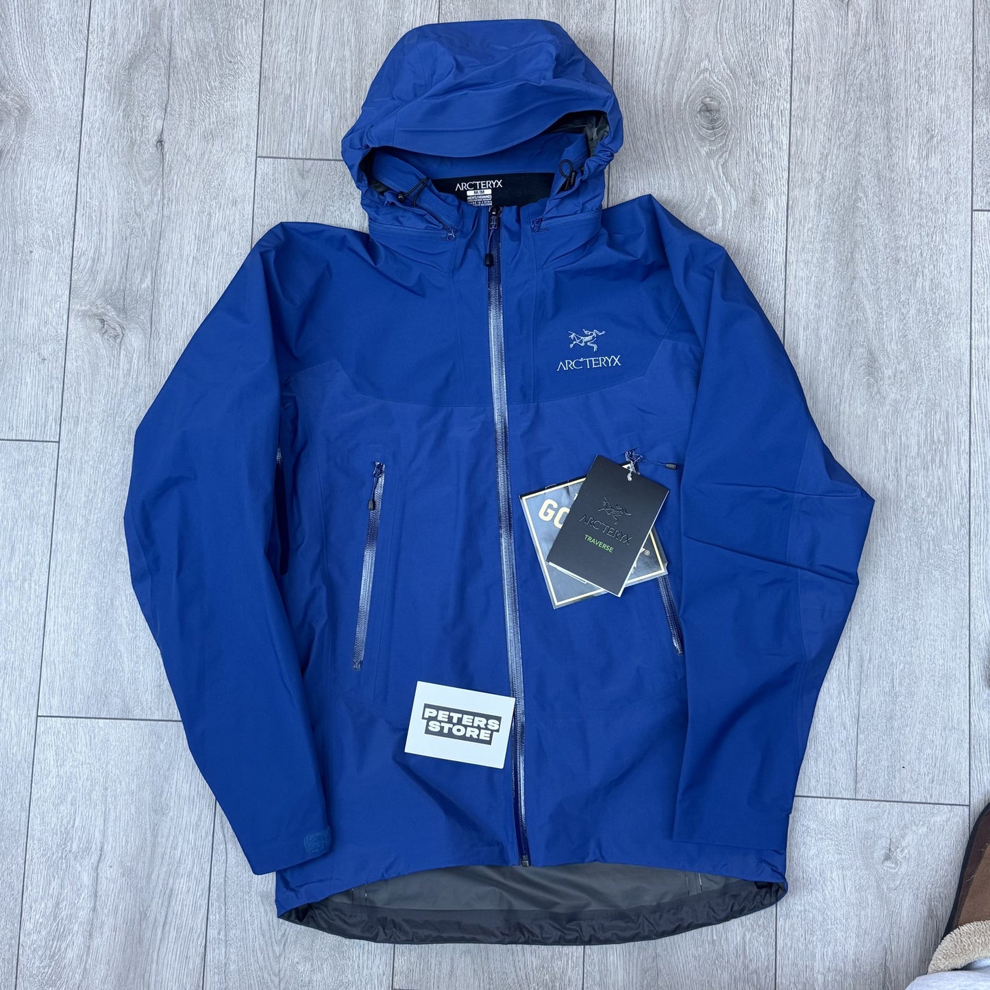 Arc'teryx Zeta LT Hybrid GORE-TEX Jacket Medium Blue RRP £350