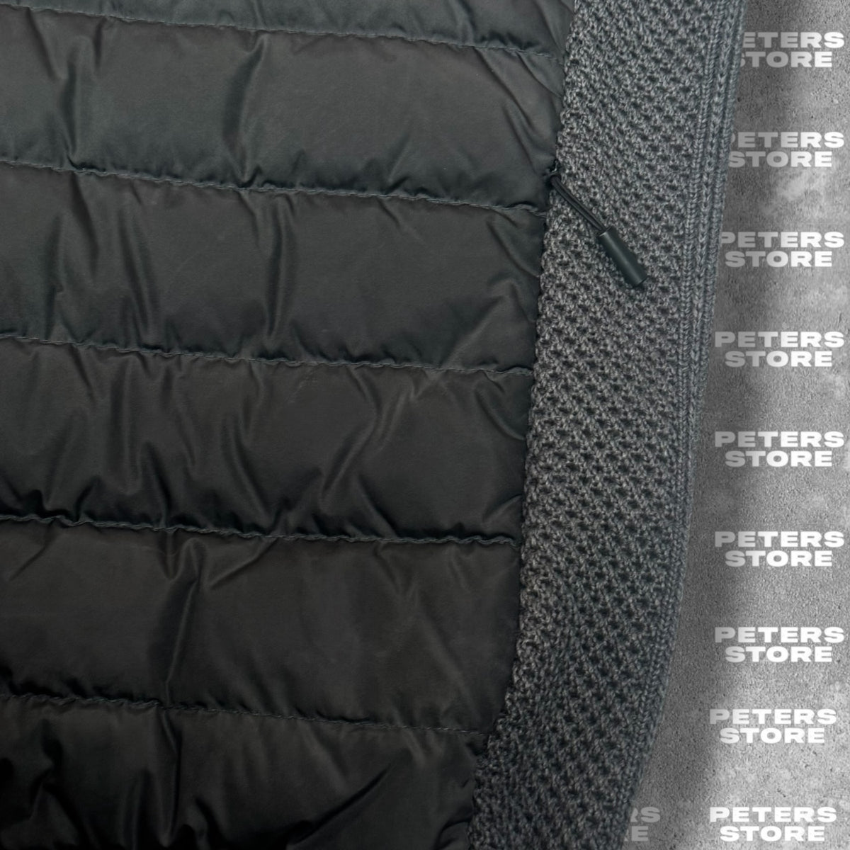 Canada Goose HyBridge Knit Jacket Black Label Iron Grey Men's Large