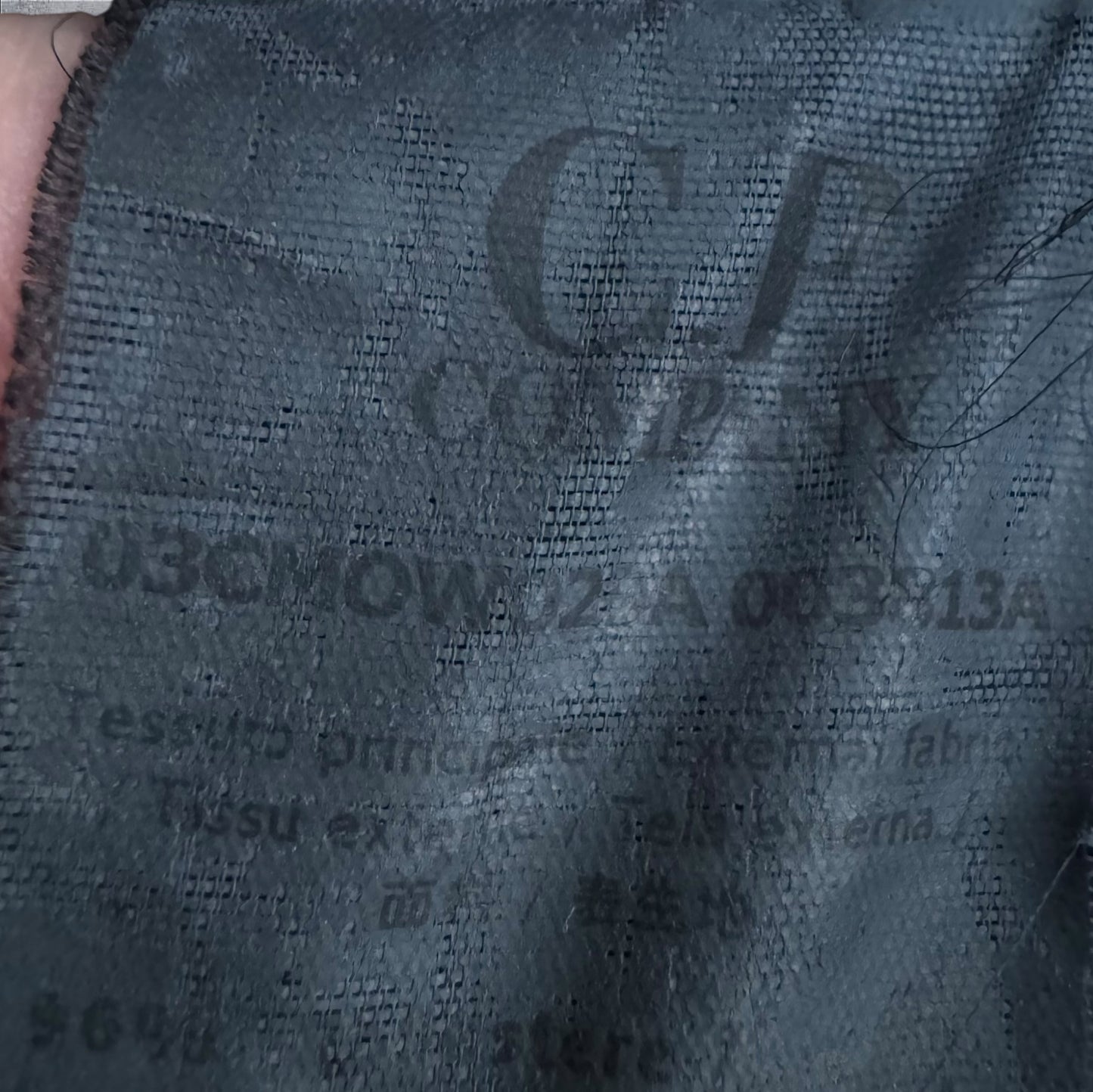 CP Company Fleece Lined Softshell Parka Black RRP £525