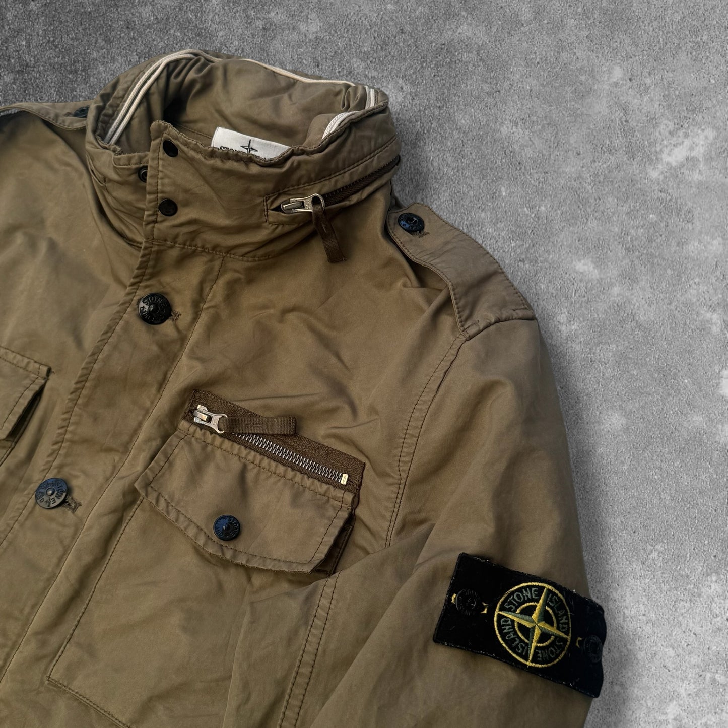 Stone Island David-TC Jacket SS 2012 Khaki Art 561543349 RRP £600