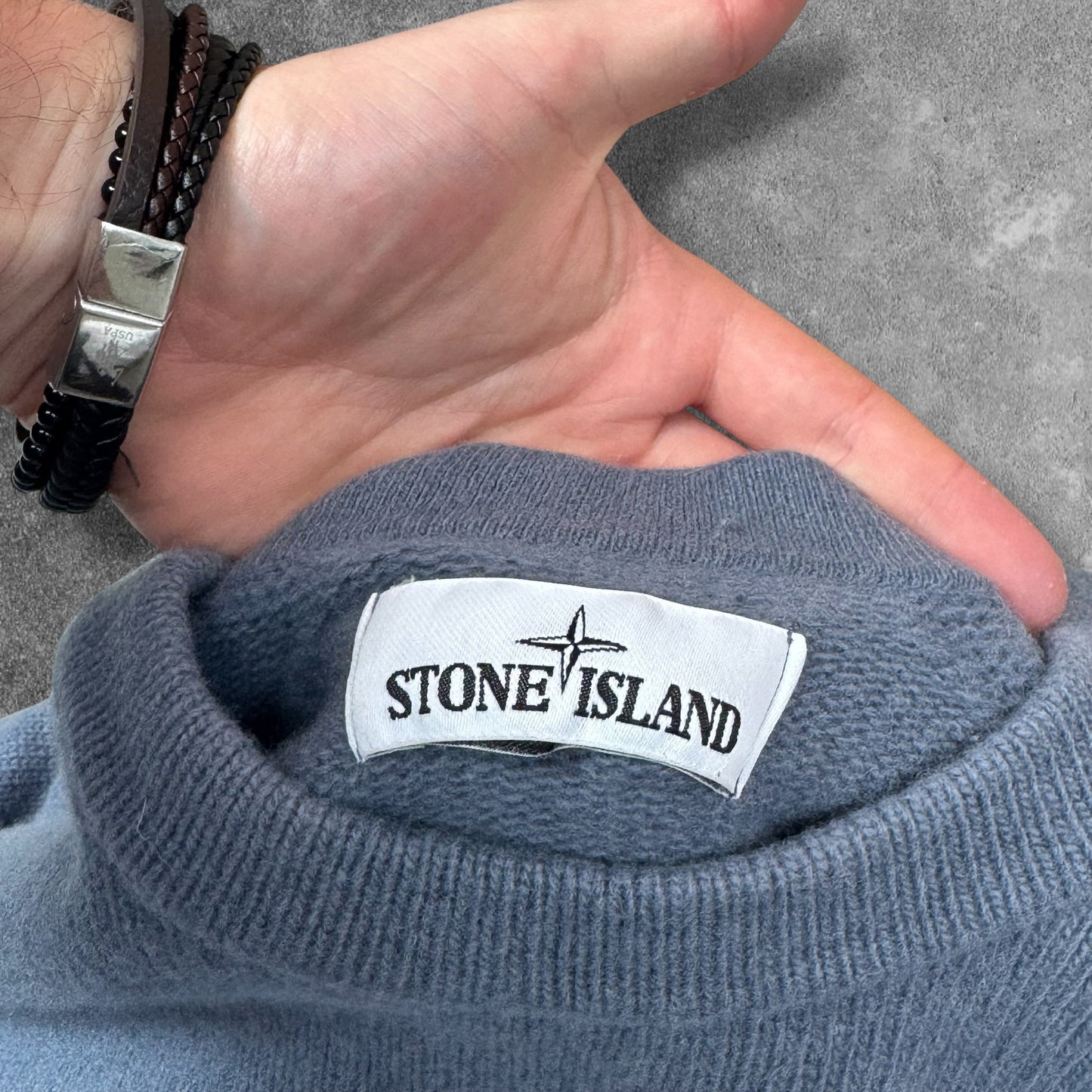 Stone Island Wool Knit Jumper Size XXL RRP £300