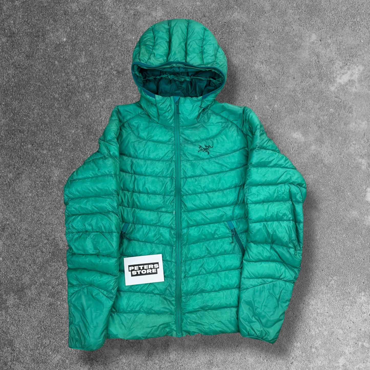 Arc'teryx Cerium Down Jacket Women's Turquoise Lightweight Insulated RRP £350
