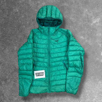Arc'teryx Cerium Down Jacket Women's Turquoise Lightweight Insulated RRP £350
