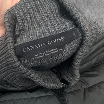 Canada Goose HyBridge Knit Jacket Black Label Iron Grey Men's Large
