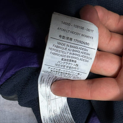 Arcteryx Womens Medium Atom LT Jacket Purple Inner Colourway RRP £240