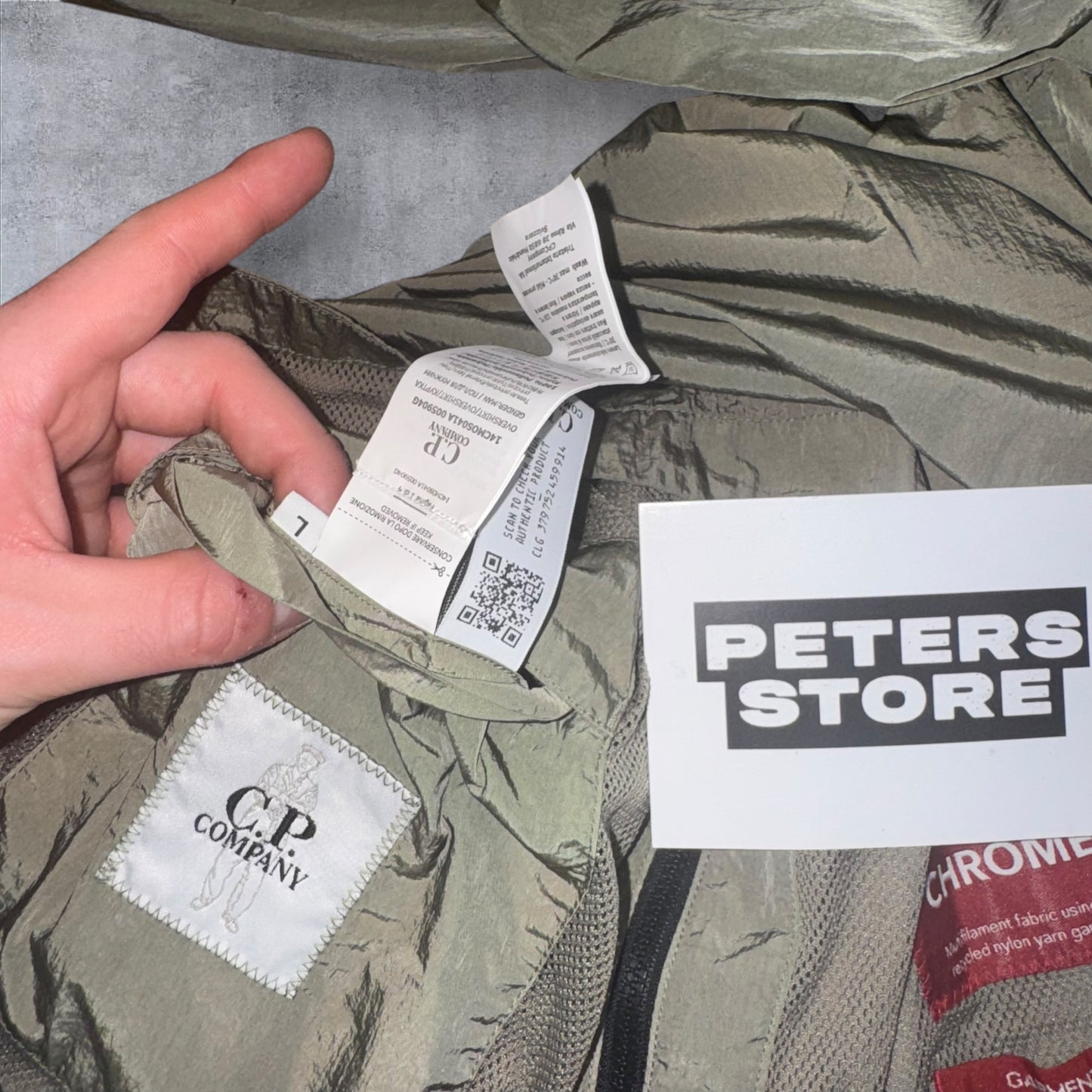 CP Company Overshirt Chrome Lens Jacket Size Large BNWT RRP £400+