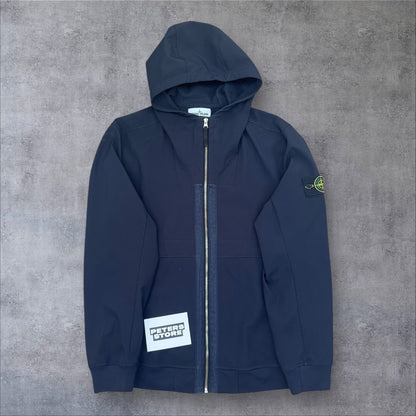 Stone Island Navy Softshell Jacket Size XL RRP £550+
