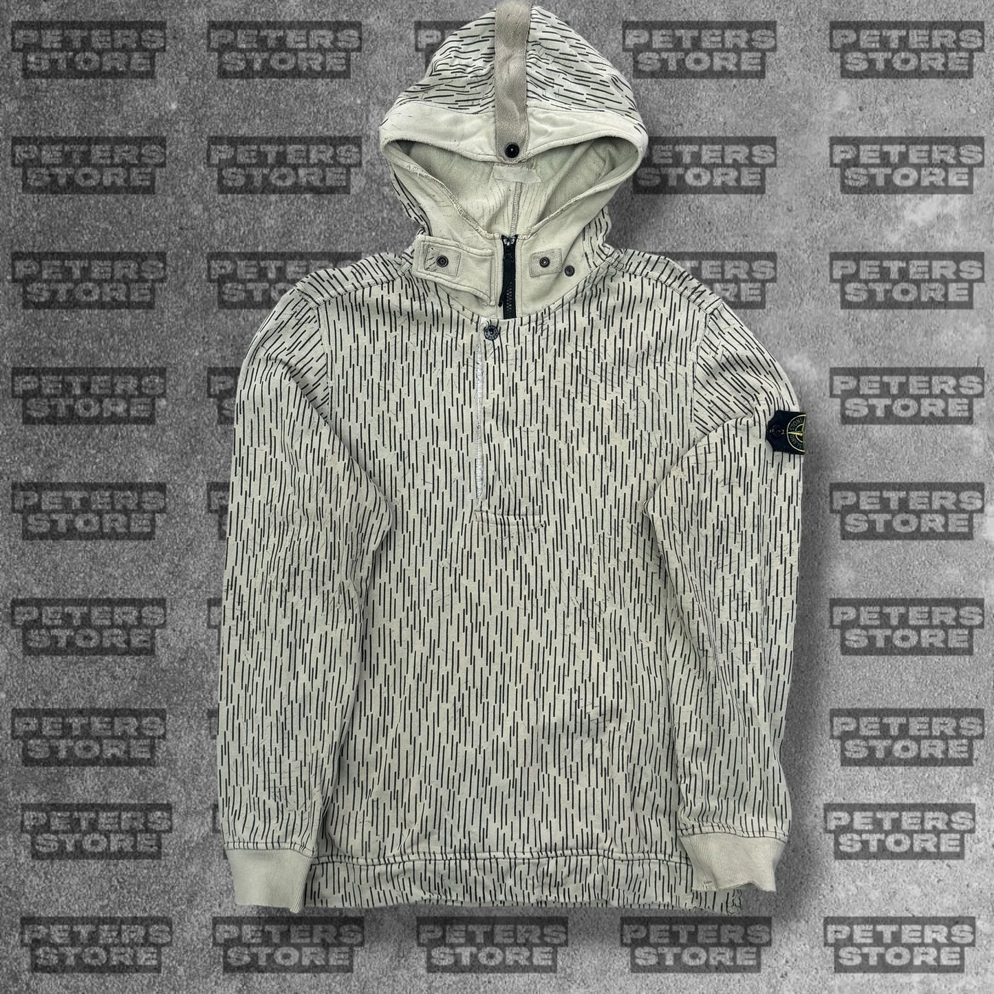 Stone Island Raincamo Hoodie Size Medium RRP £450
