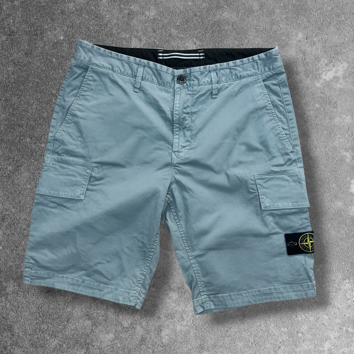 Stone Island Shorts 34W Large Blue V0141 RRP £285