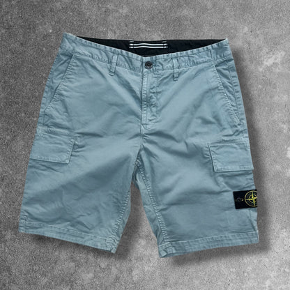 Stone Island Shorts 34W Large Blue V0141 RRP £285