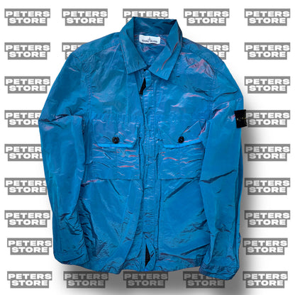 Stone Island Red/ Blue Weft Overshirt