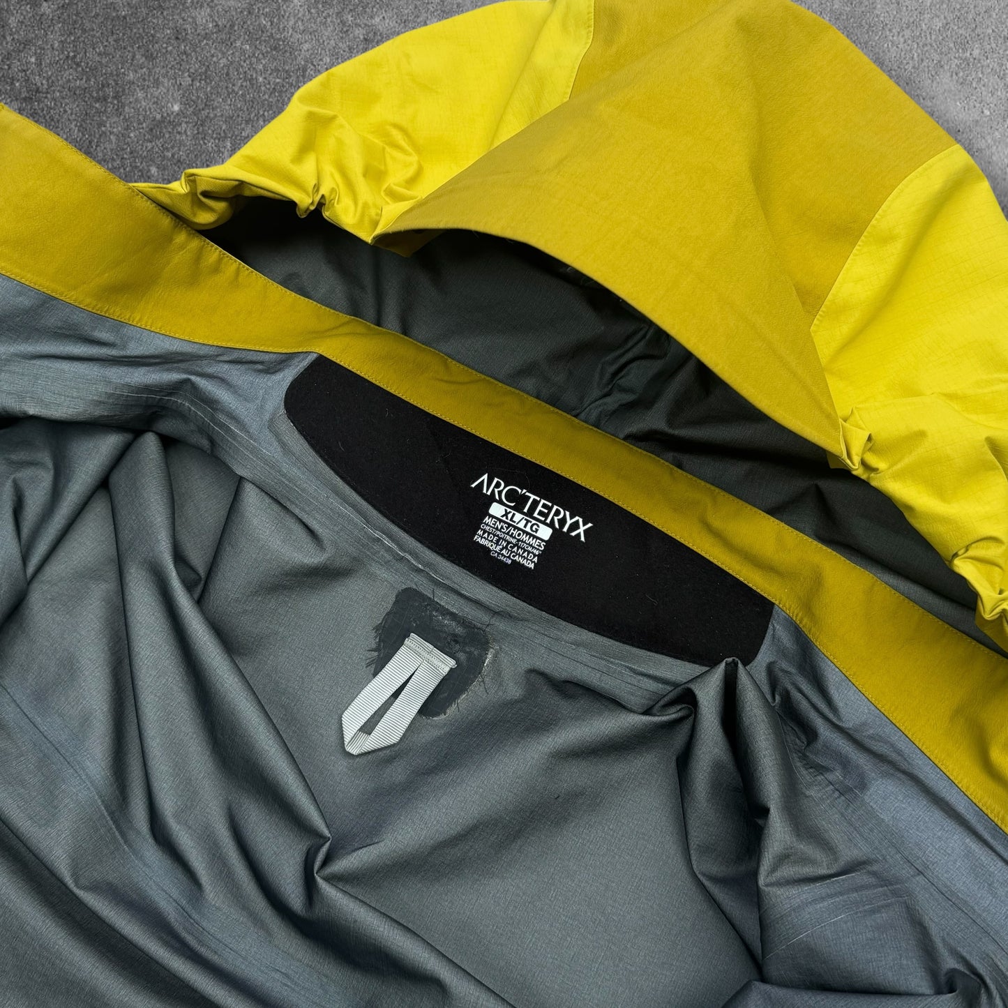 Vintage Arc'teryx Beta AR Men's XL Lichen Rare RRP £650