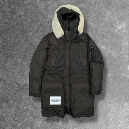 CP Company Korean Exclusive Goggle Shearling Parka Medium/ Large  RRP £995