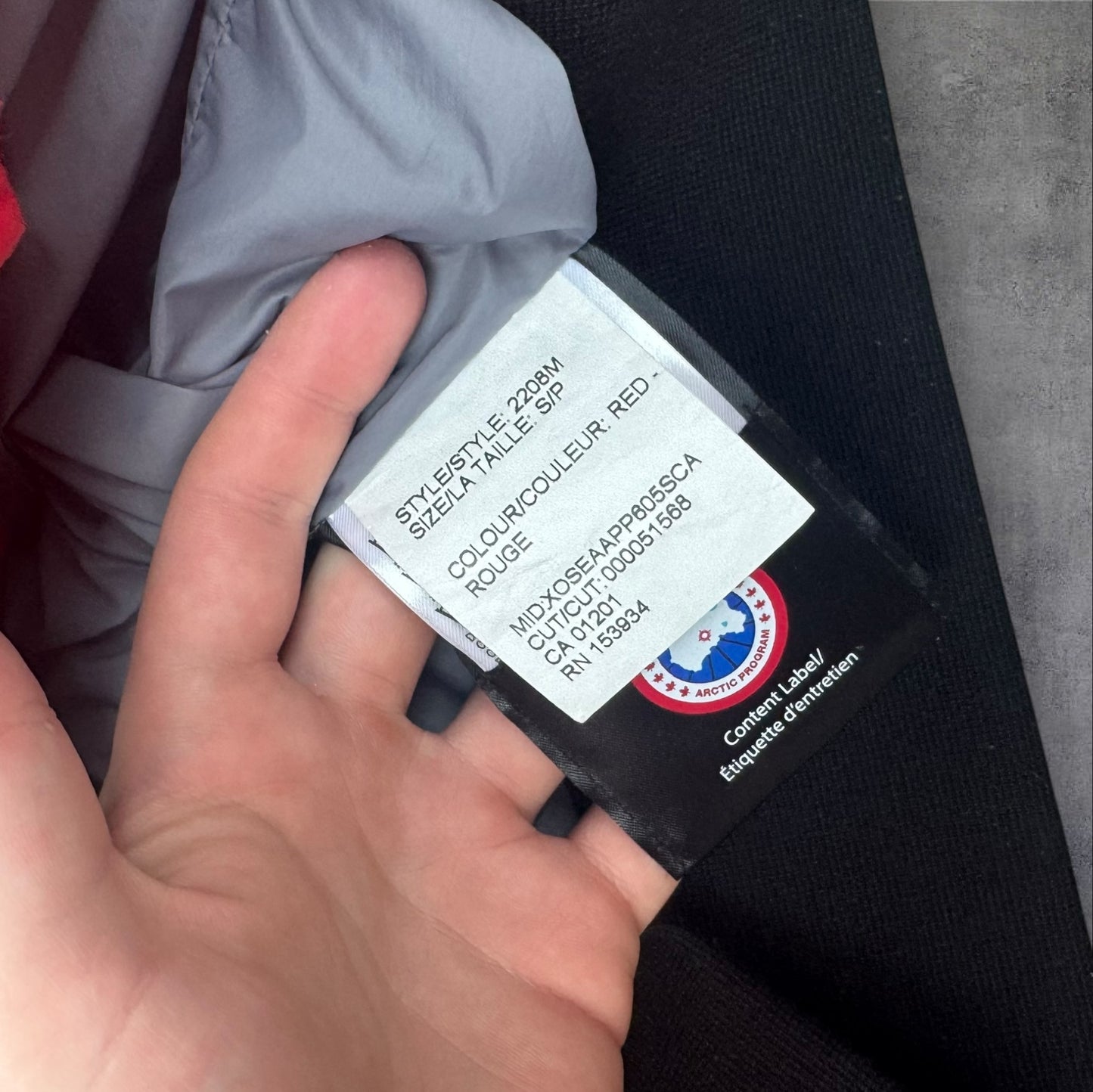 Canada Goose Hooded Cabri Jacket Size Small RRP £550