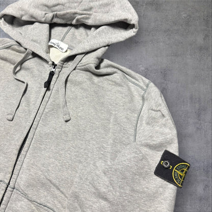 Stone Island Grey Zip Hoodie 3XL RRP £350