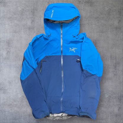 Arcteryx Rush Goretex Pro Ski Jacket Mens Large Blue Two-Tone RRP £650