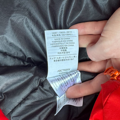 Arcteryx Fission Insulated Goretex Jacket Men’s Large RRP £700