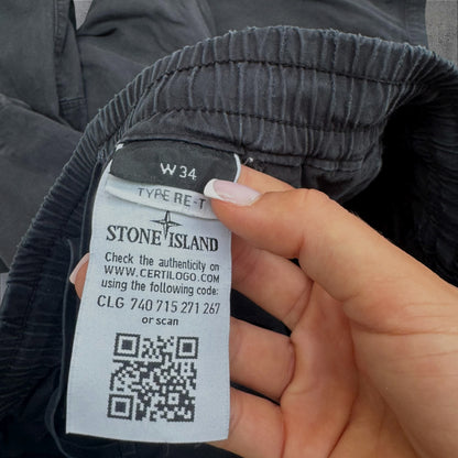 Stone Island Cargos Navy 34W Elasticated RRP £395+