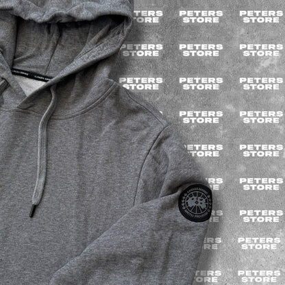 Used Canada Goose Black Label Hoodie Medium Grey Fits Large RRP £350