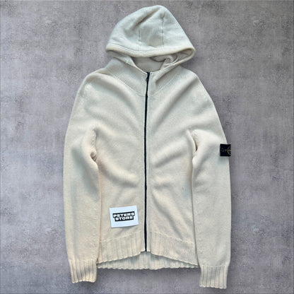 Stone Island Knit Hoodie Zip-Up – Extra Large RRP £425+