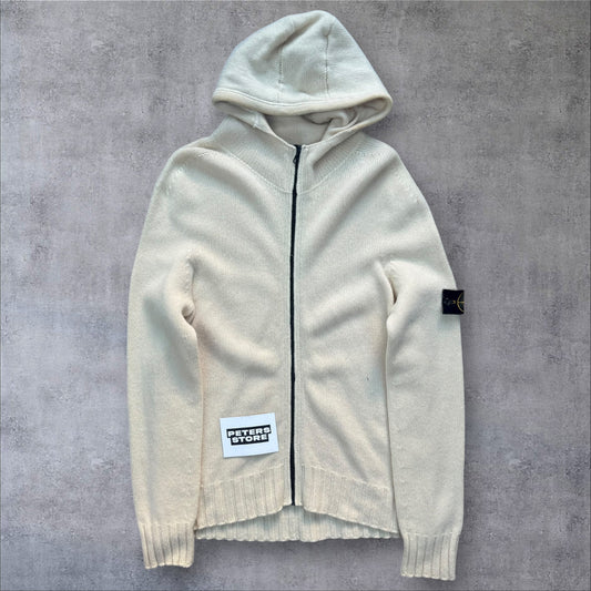 Stone Island Knit Hoodie Zip-Up – Extra Large RRP £425+