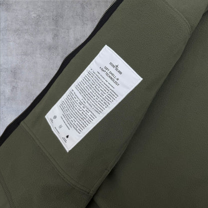 Stone Island Fleece Lined Softshell Khaki Small Brand New With Tags RRP £650