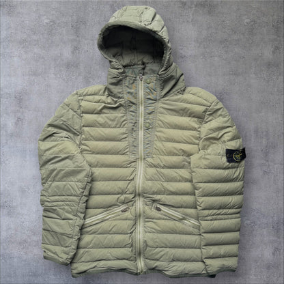 Stone Island Loom Woven Khaki Large RRP £650