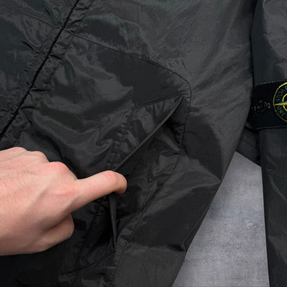 Stone Island Vintage Nylon Zip Up Jacket Black Men’s Medium RRP £495